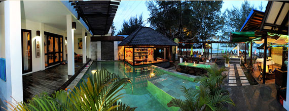 Samba Villas Samba Villas in Gili trawangan Lombok